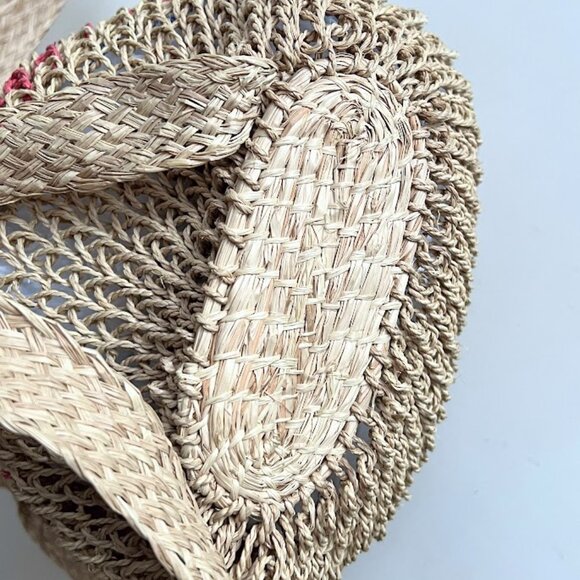 Easy Woven Iraca Backpack with Tassel Tie Closure main image 5